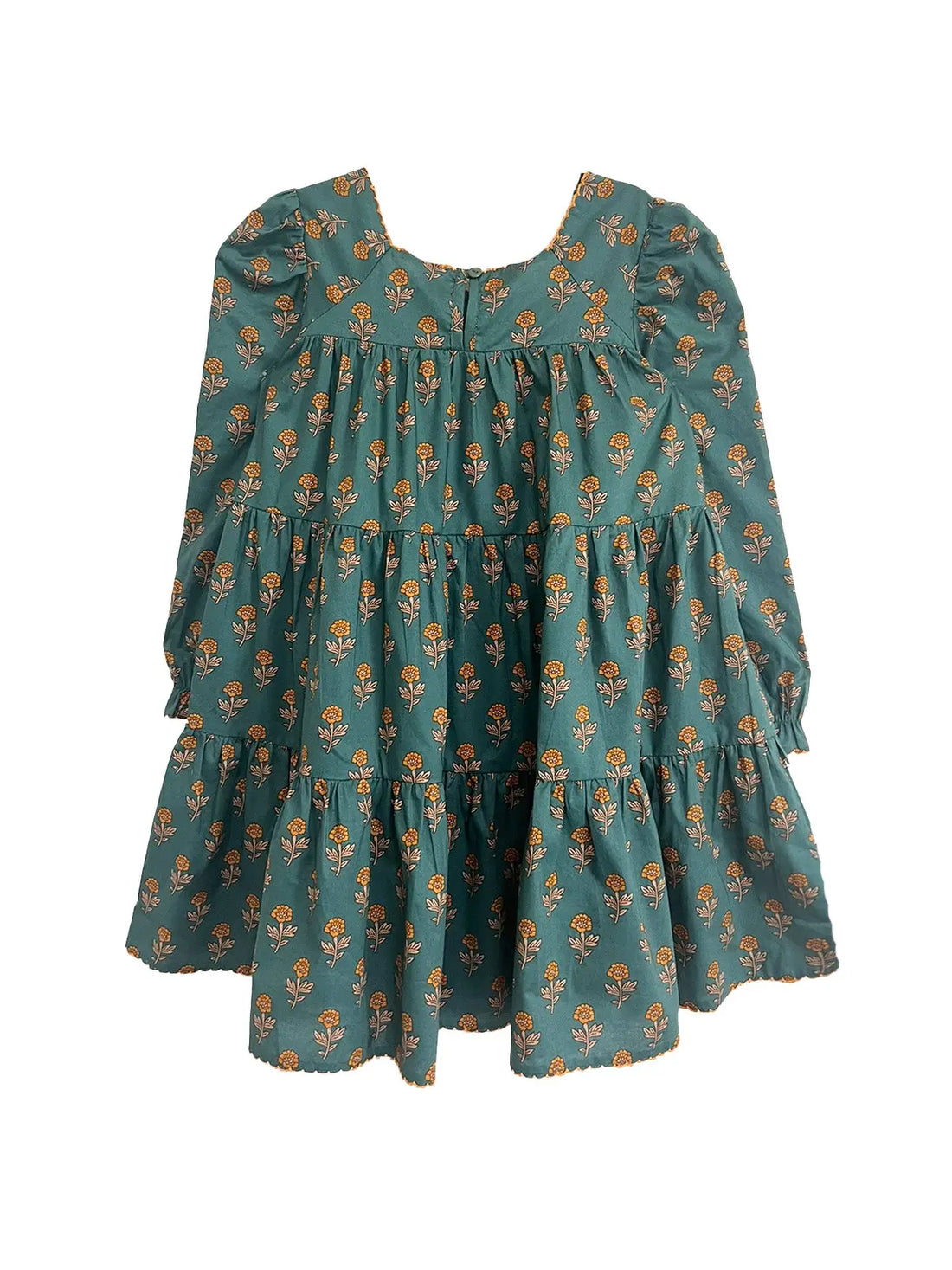 Green Ivy Autumn Dress