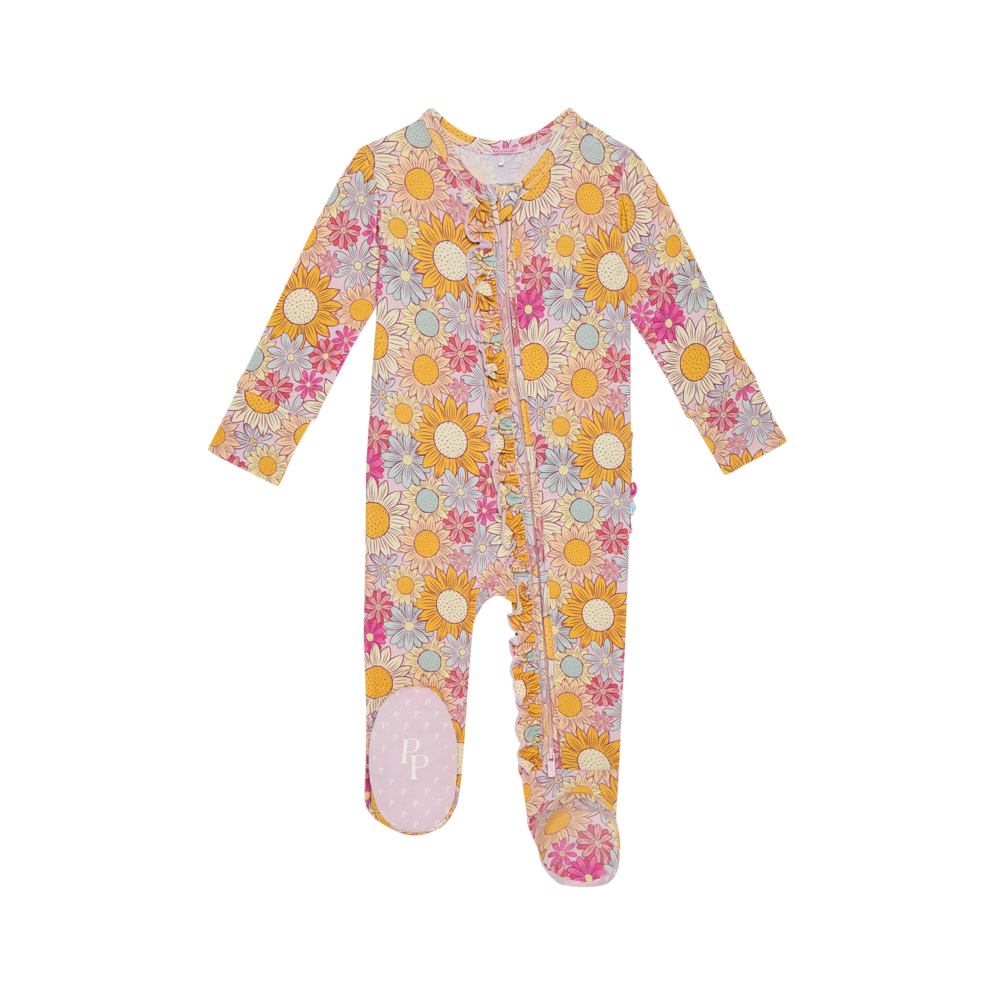 Rosalinda Footie Ruffled One Piece