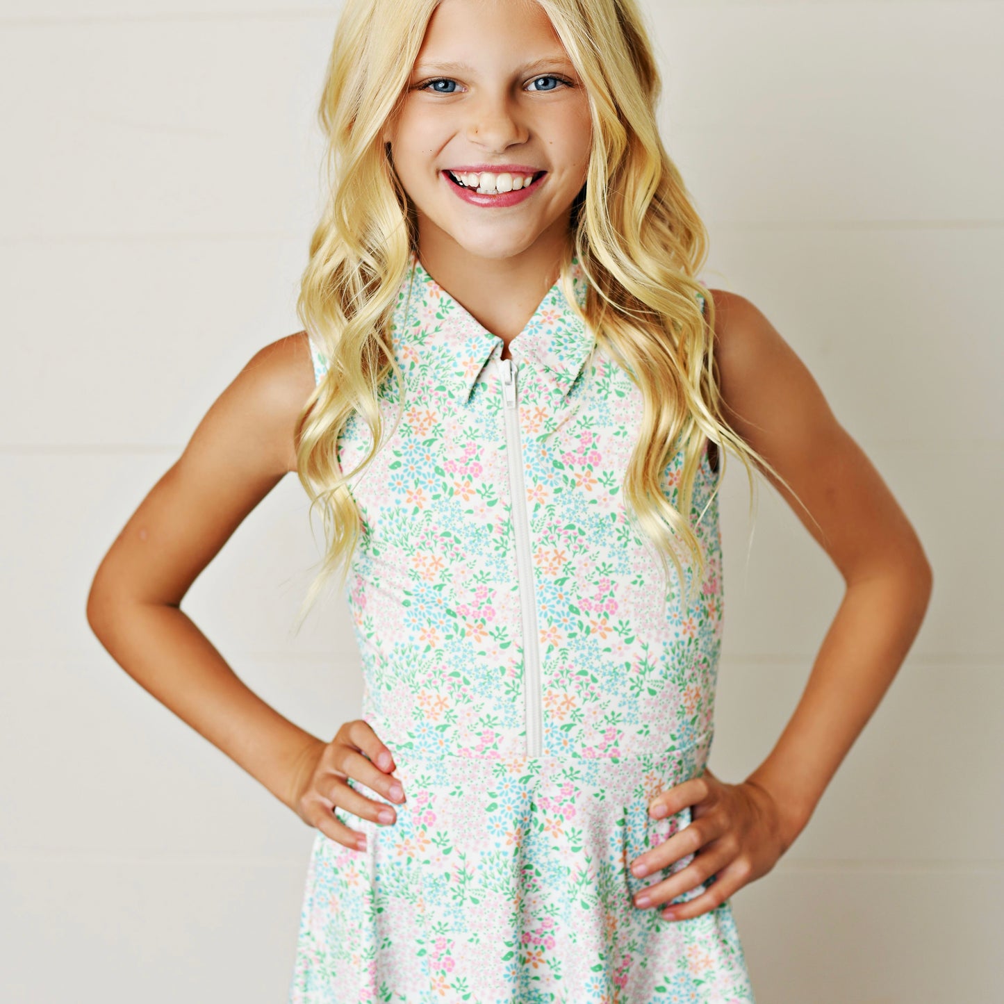 Ditsy Floral Athletic Dress