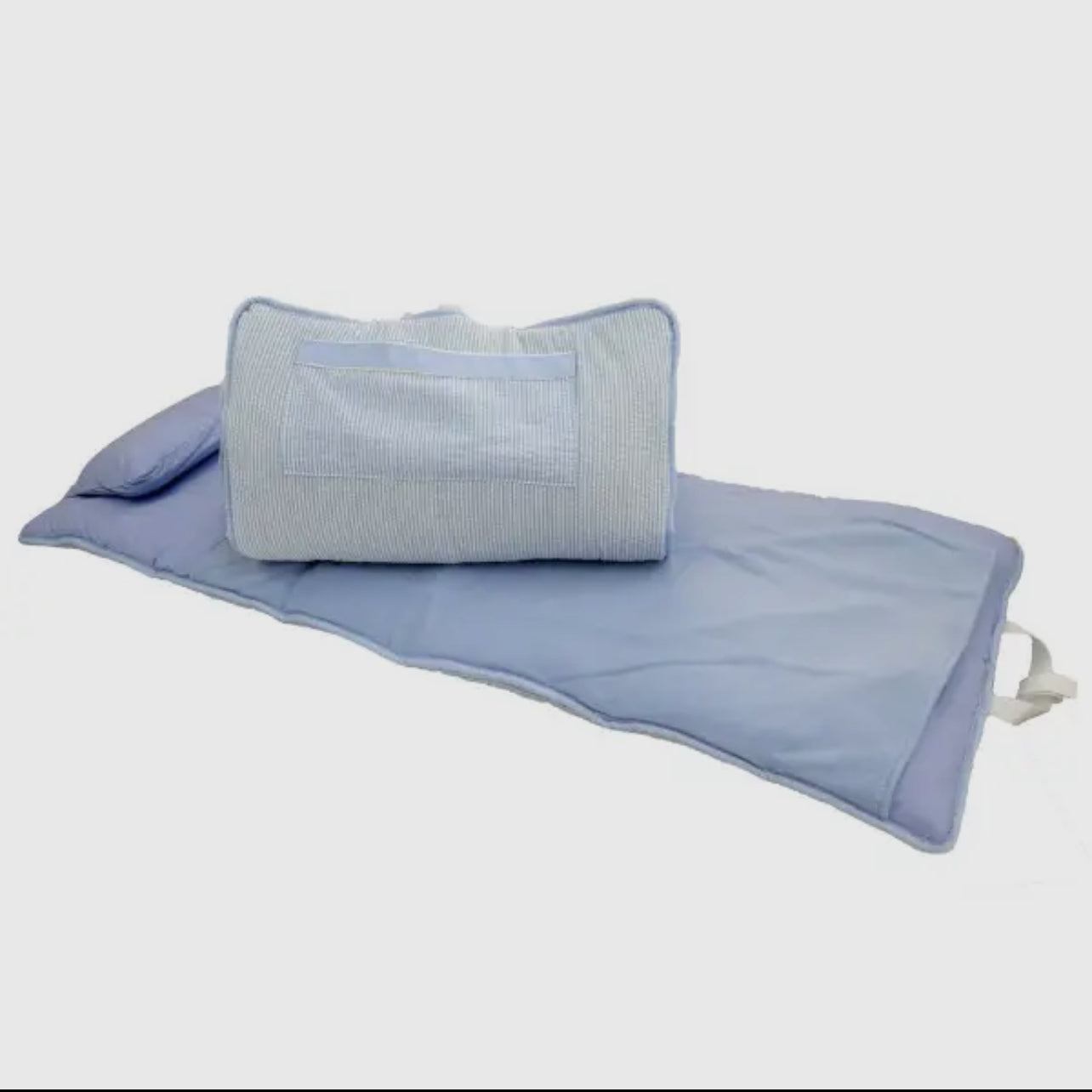 Blue Seersucker Napmat