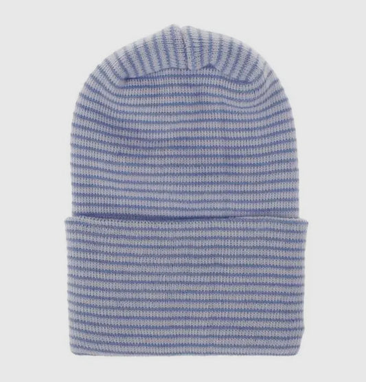 Sweet Blue Stripe Hospital Hat