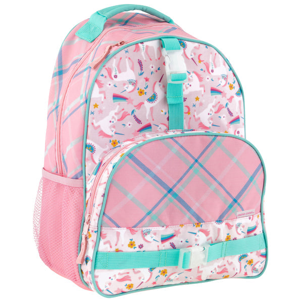 Pink Unicorn All Over Print Backpack