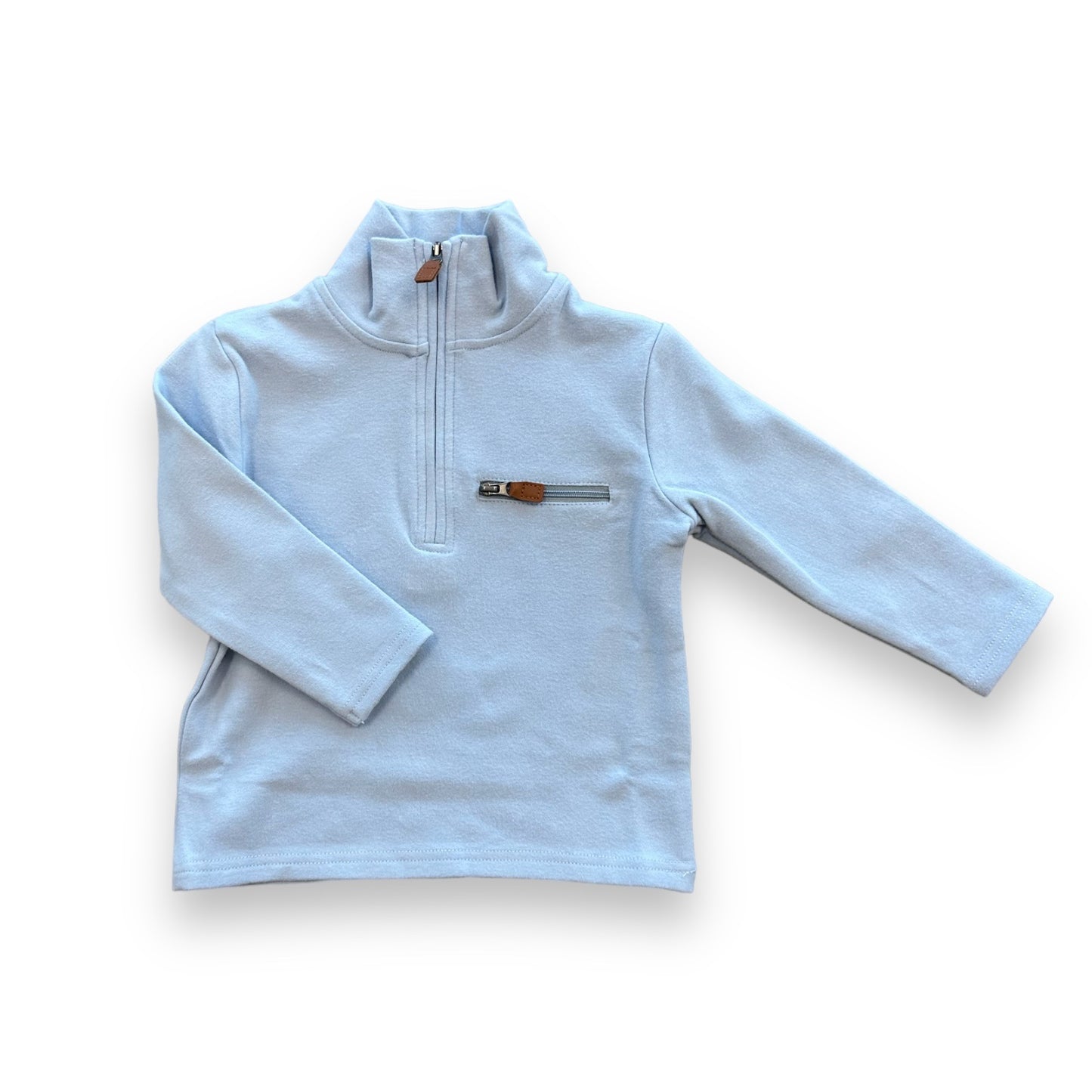 Kingston 1/4 Zip Blue Pullover