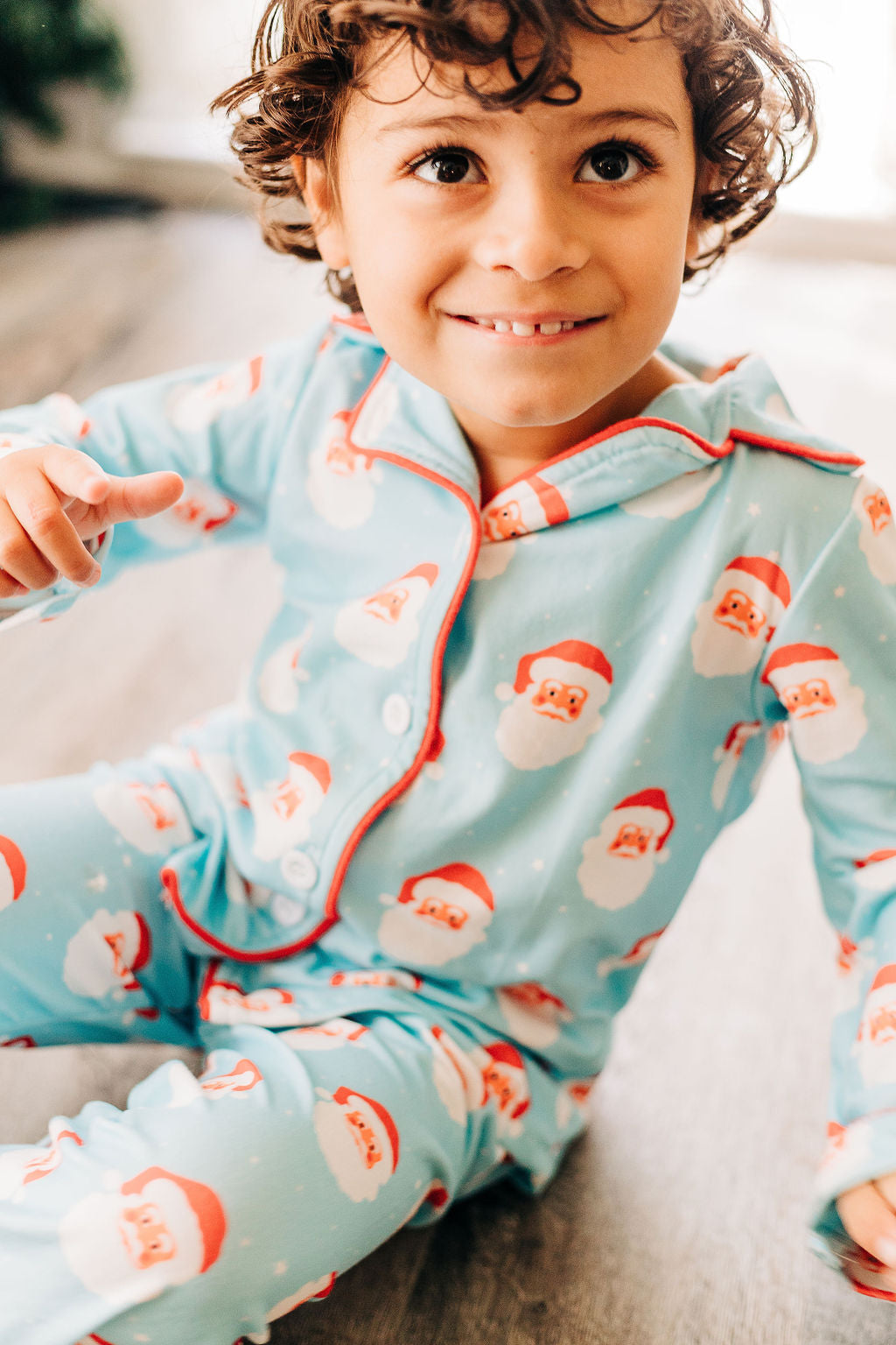 Vintage Santa Pajamas