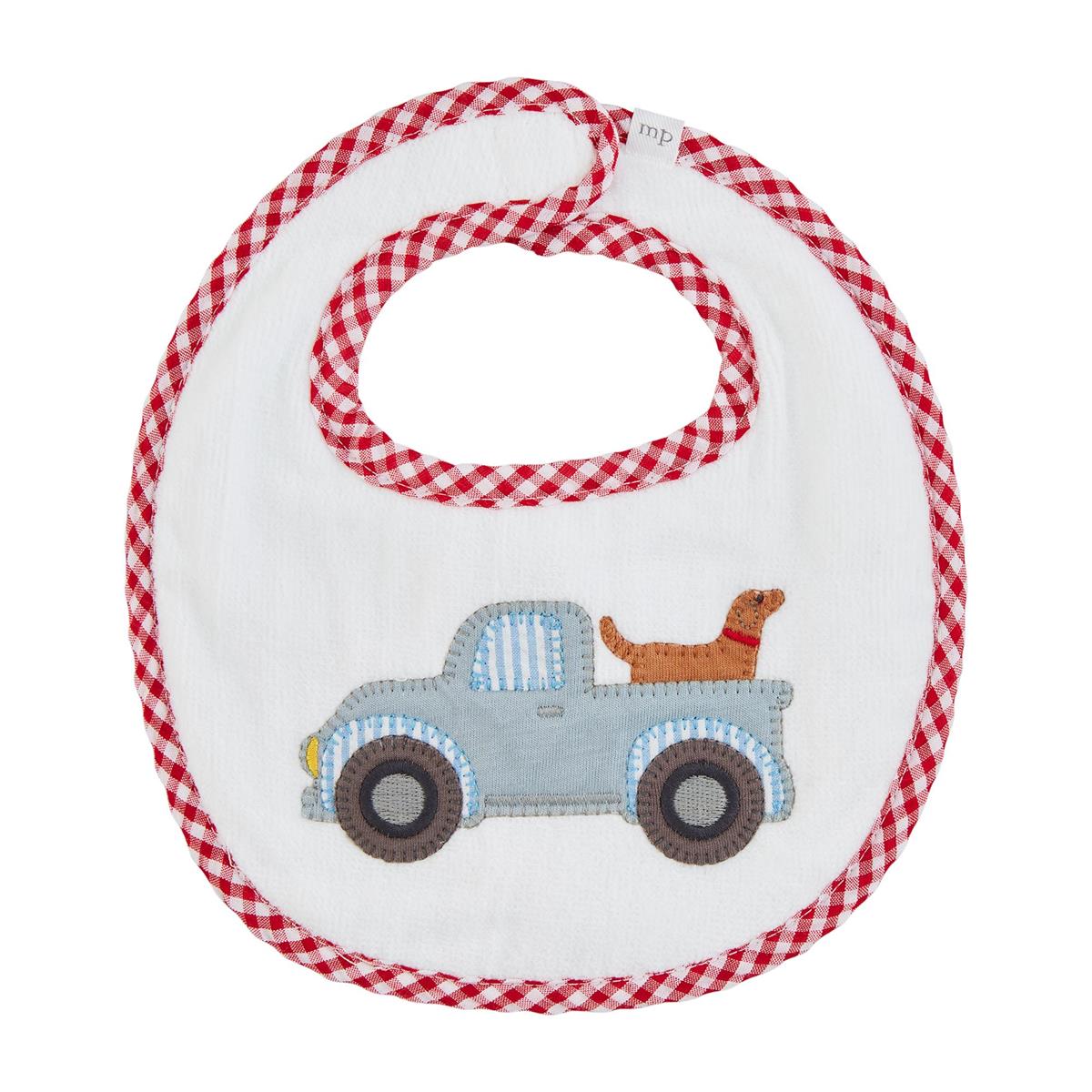 Truck Appliqué Bib
