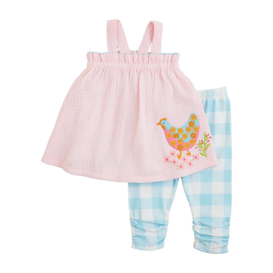 Chicken Tunic Capri Set