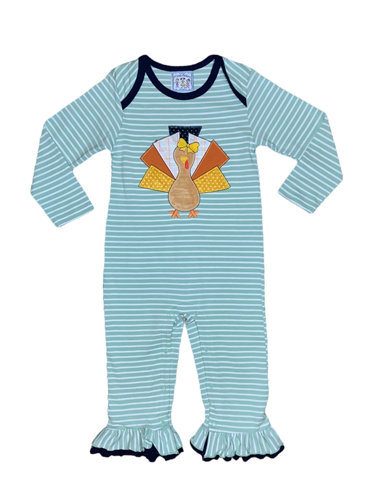 Ruffled Turkey Romper