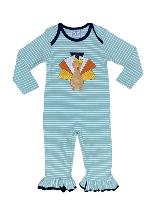 Ruffled Turkey Romper