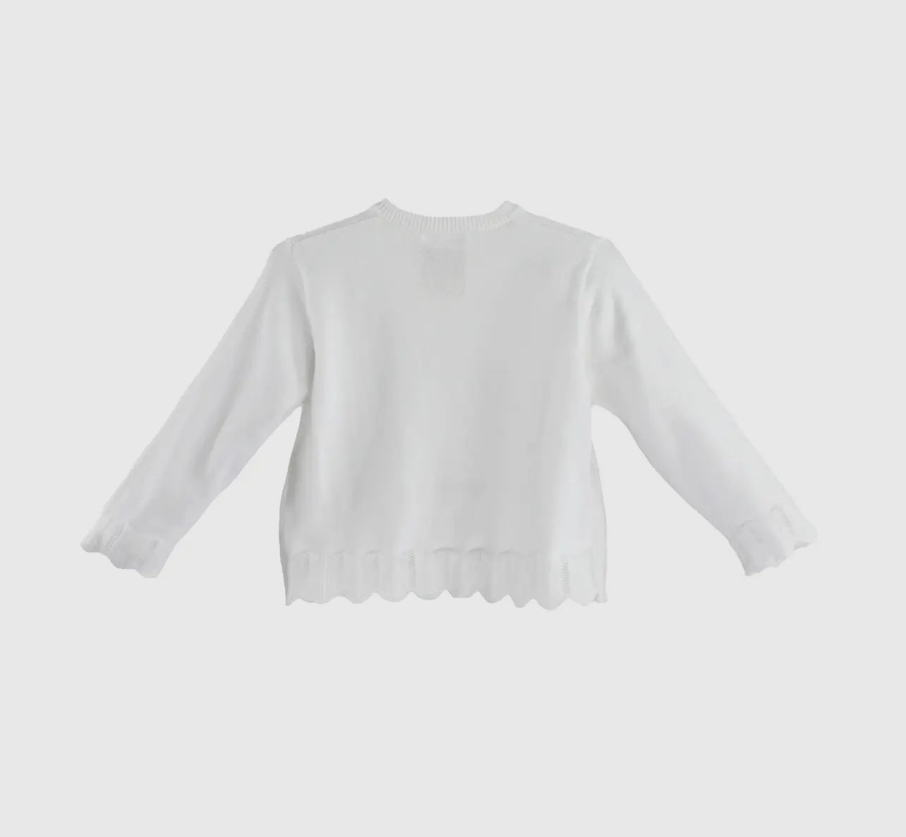 Pointelle Edge Bolero Cardigan