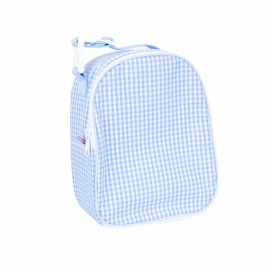 Blue Gingham Gumdrop Lunchbox