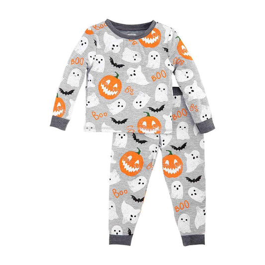 Gray Glow-in-the-dark Pajama Set
