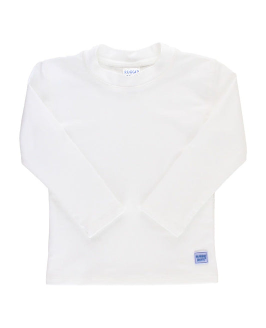 White LS Rashguard
