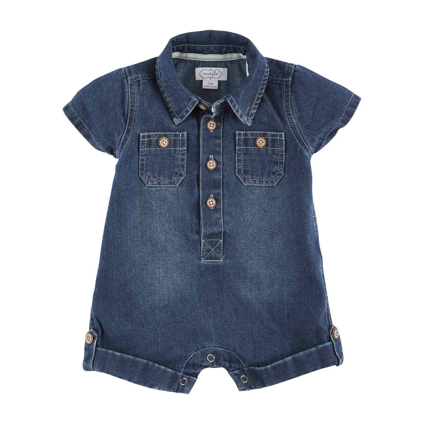 Denim Baby Shortall