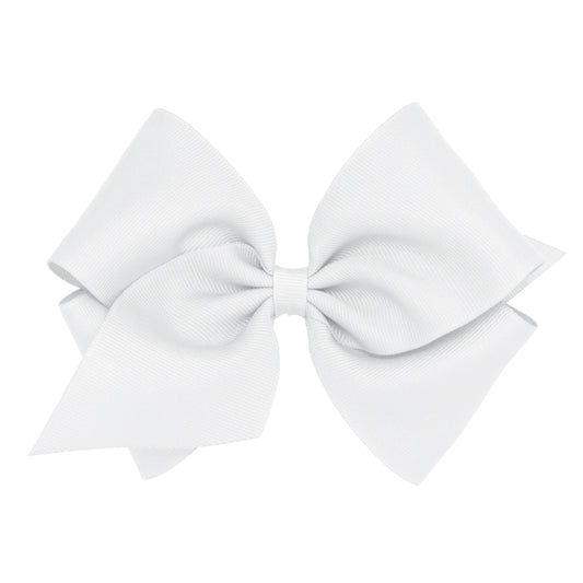 White Grosgrain Bow