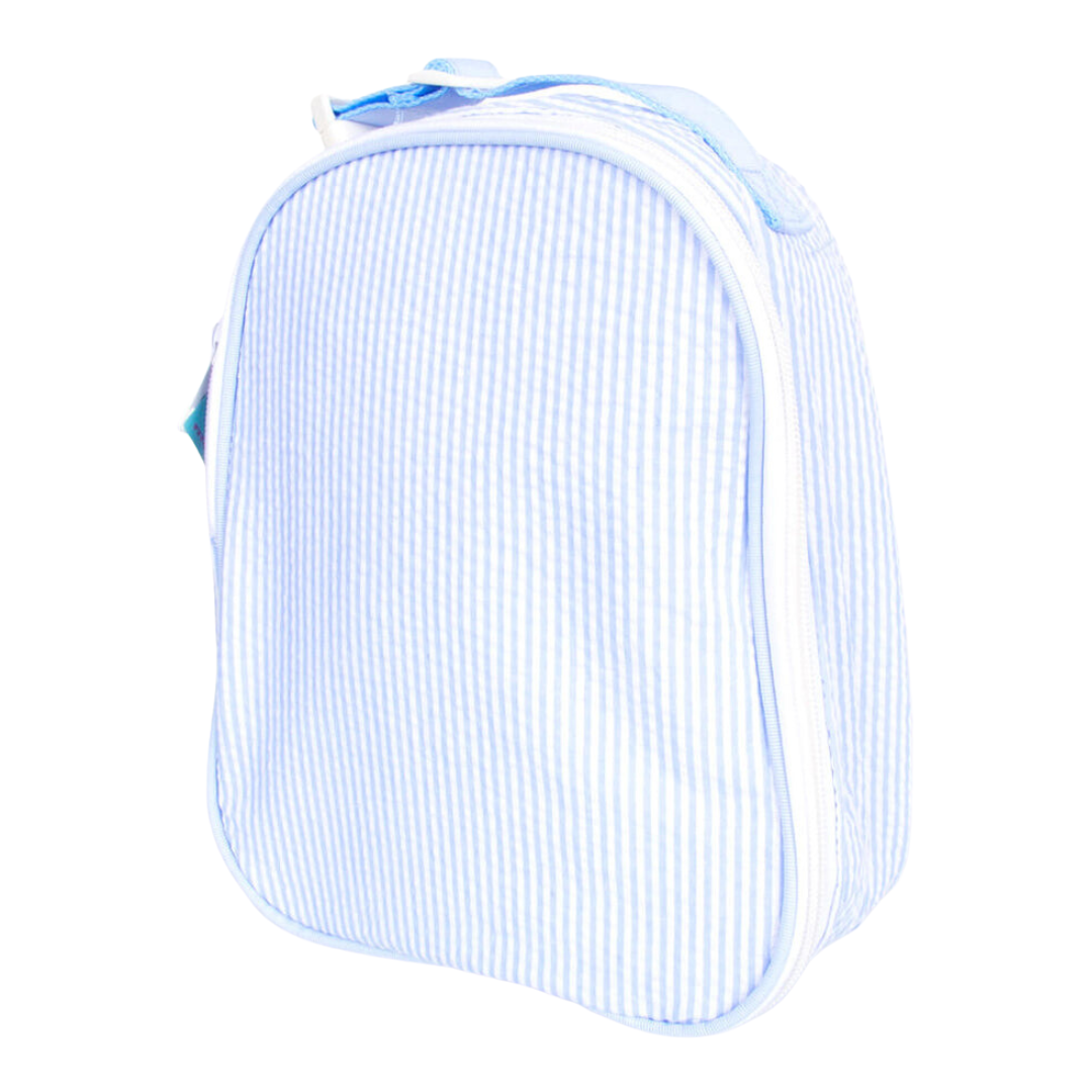 Baby Blue Seersucker Gumdrop Lunchbox