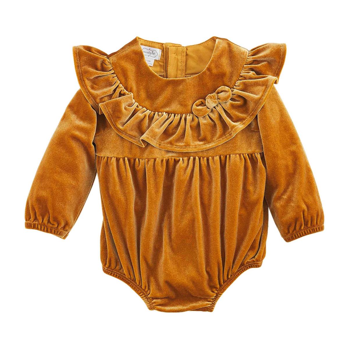 Mustard Velvet Bubble
