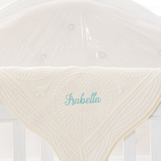 Cream Baby Quilt