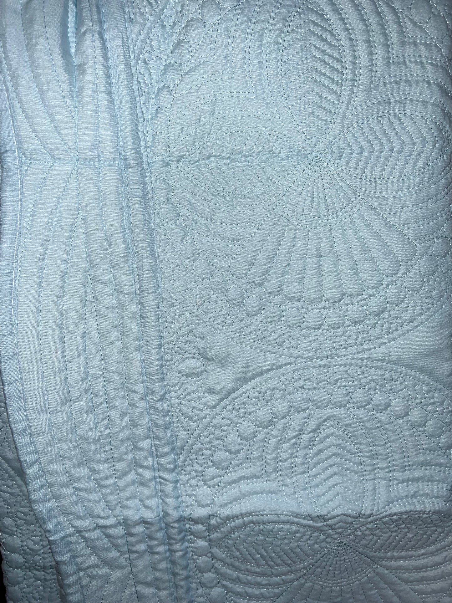 Light Blue Baby Quilt