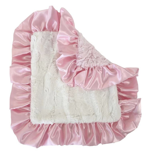 Baby Pink/White Lovie