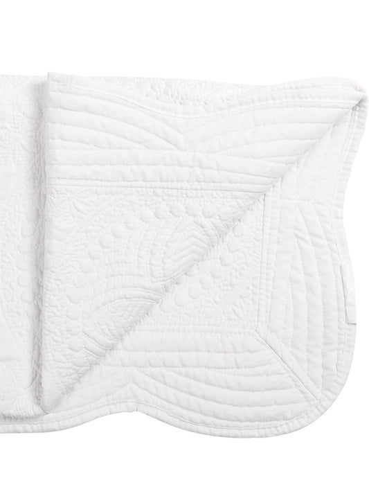 White Baby Quilt