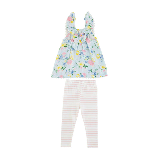 Bunny Floral Tunic & Legging Set
