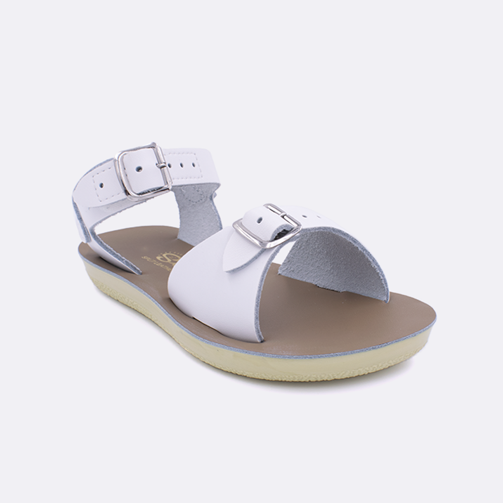 White Velcro Sun-San Sufer