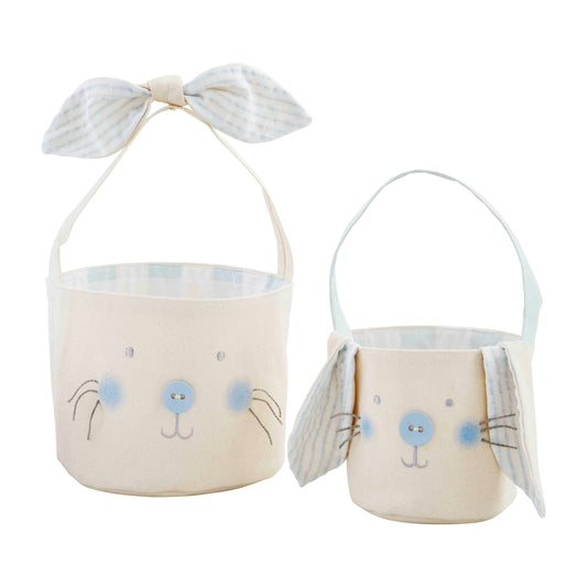 Blue Easter Bunny Basket