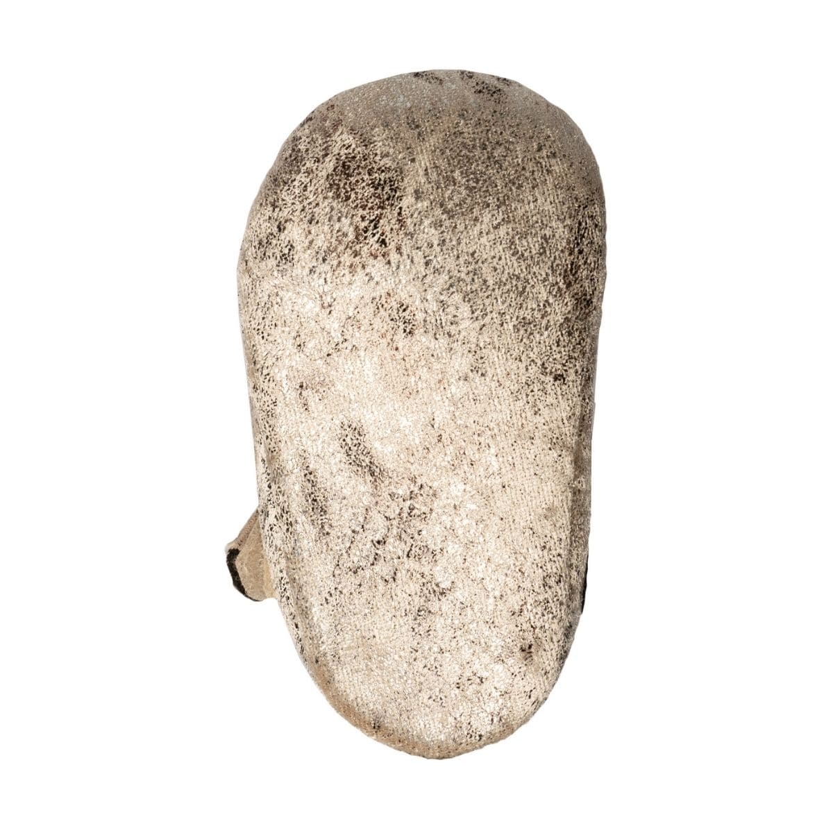 Baby Deer Taupe/Silver Distressed Mary Jane