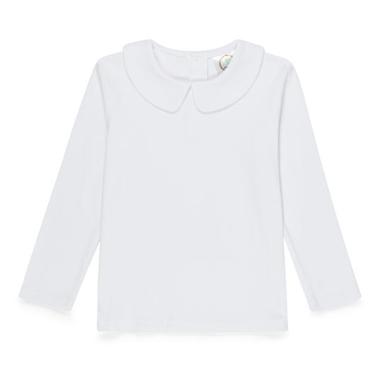 Peter Pan Collar White Undershirt