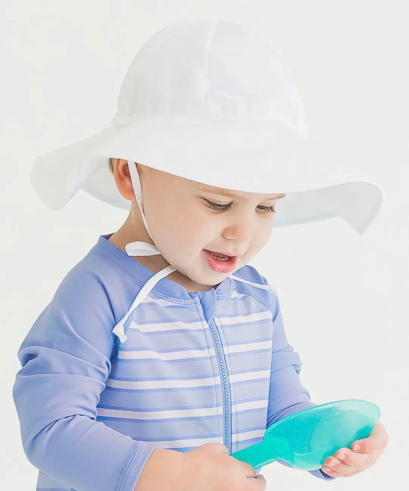 White Sun Protective Hat