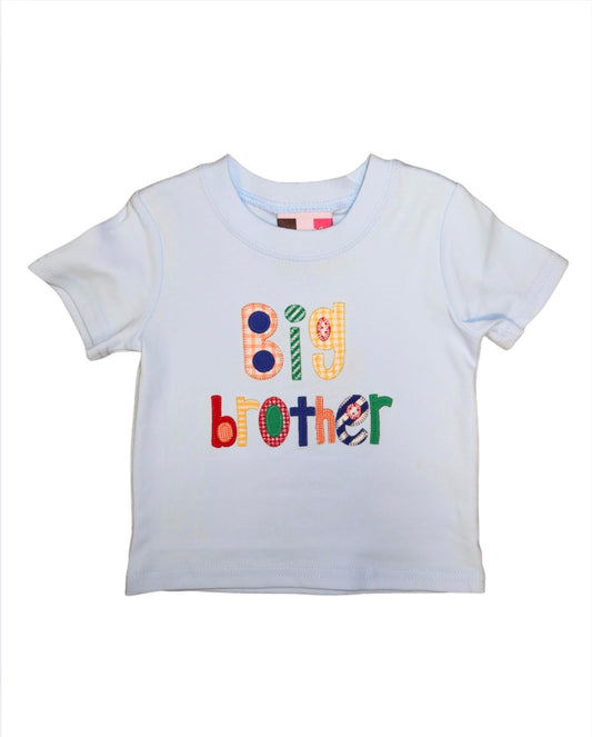 Big Brother Blue Appliqué T-Shirt
