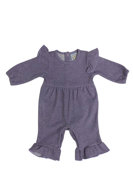 Purple Scottie Romper
