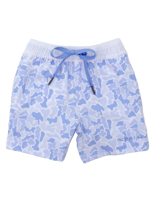 Riviera Swim Trunk- River Camo