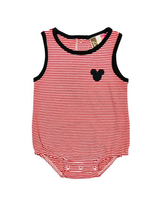 Red/White Stripe Mouse Bubble