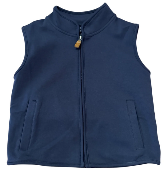 Beckham Vest- Navy