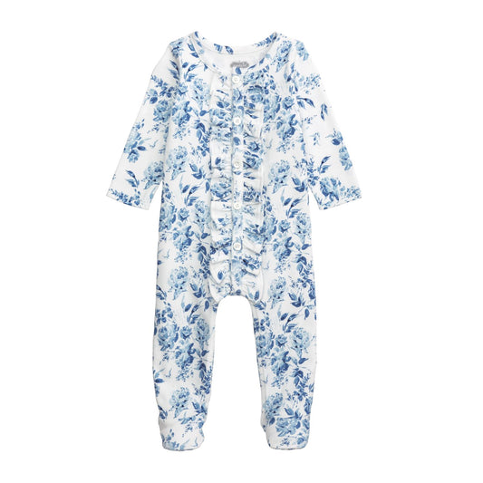 Blue Floral Sleeper
