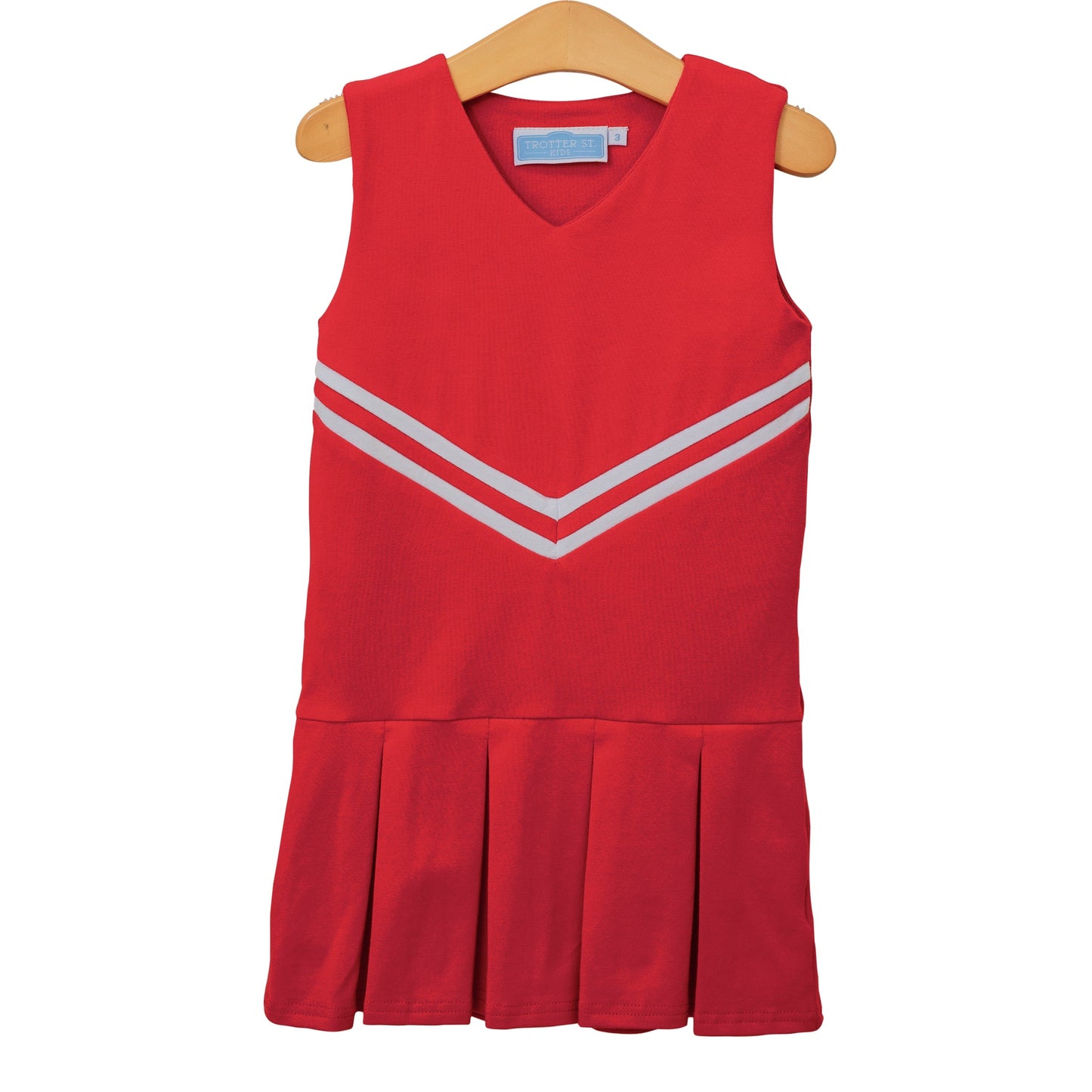 Red Cheer Uniform- DRESS + Biker shorts