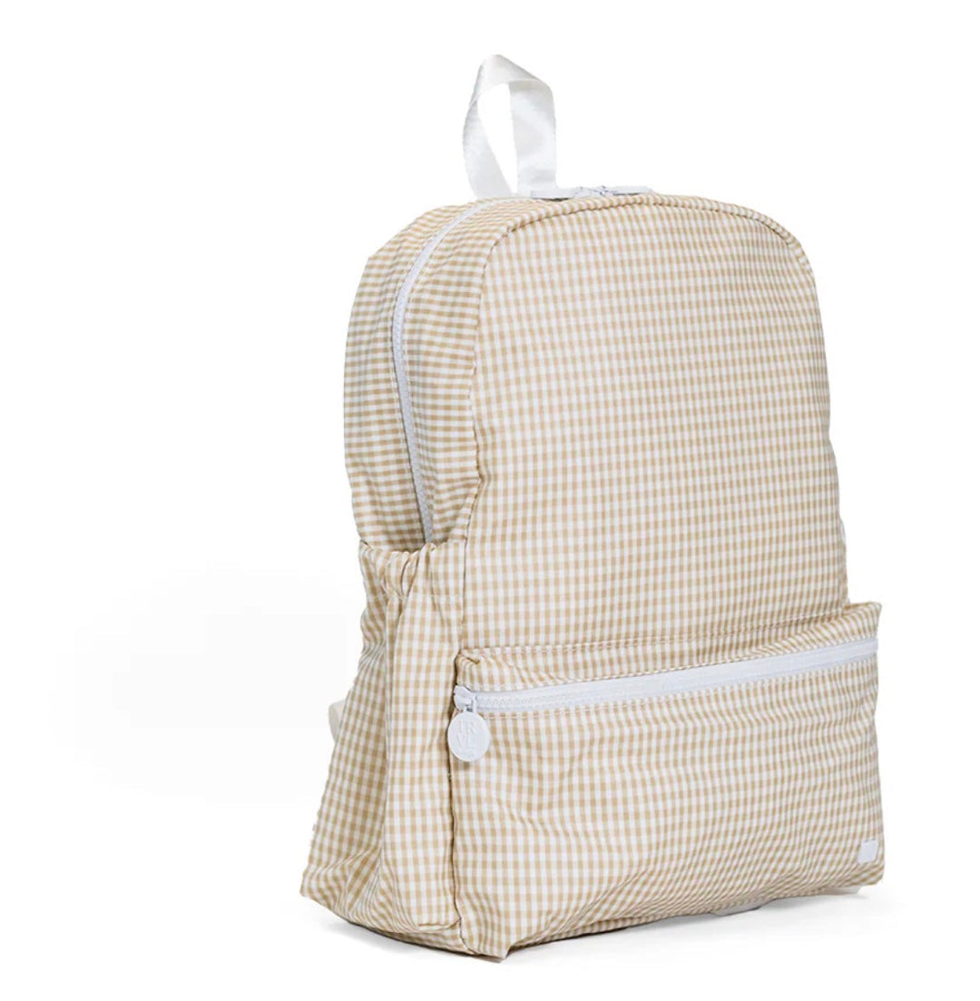 Backpacker Gingham Khaki by TRVL Design