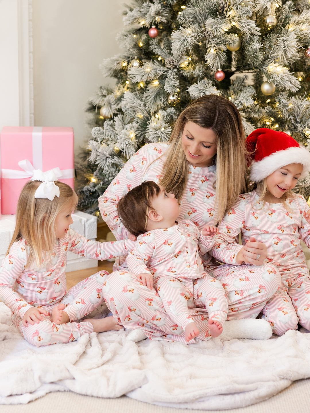 Santa Baby Pink PJ Sleeper