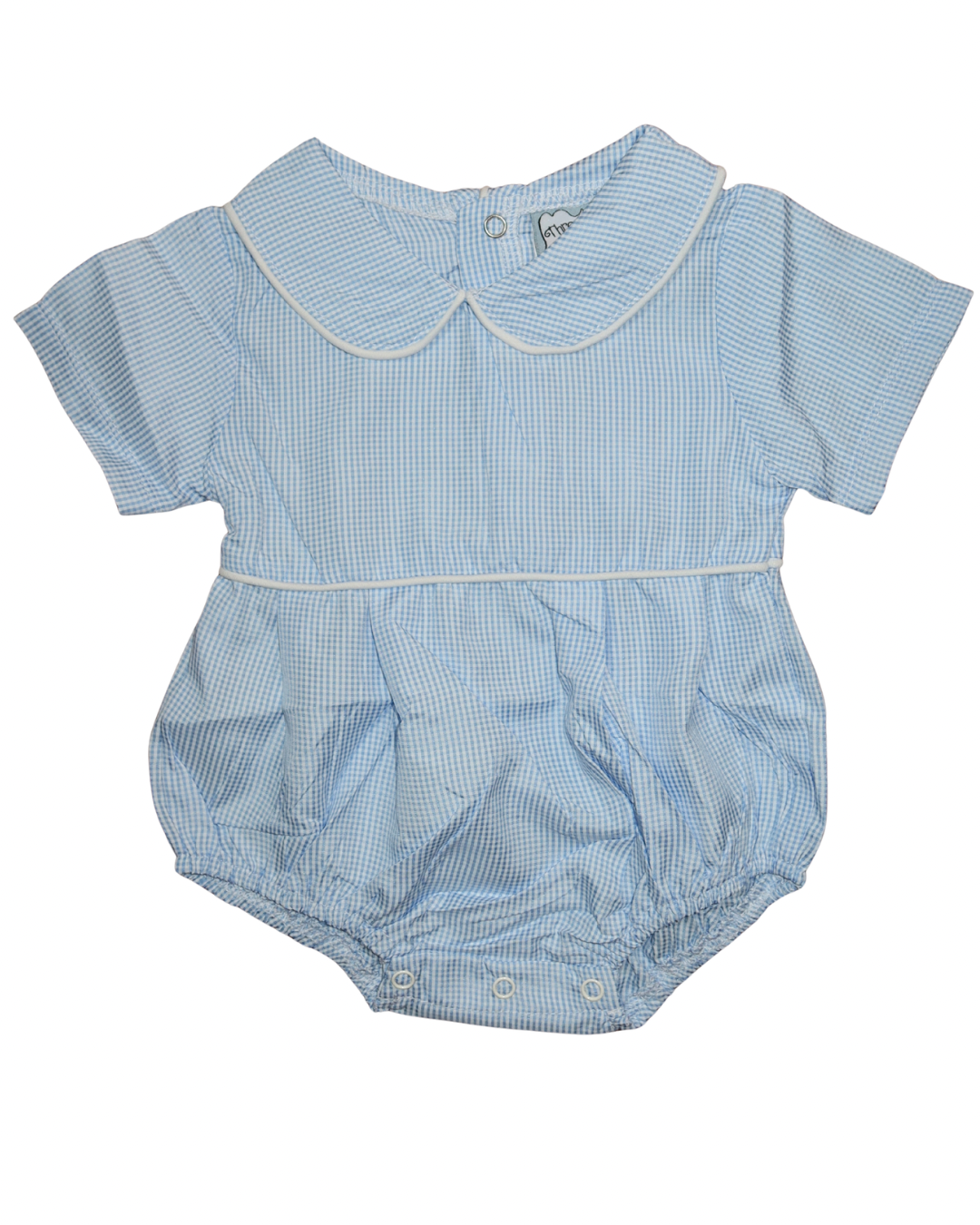 Corey Bubble- Blue Gingham