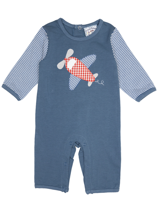 Airplane Appliqué Romper