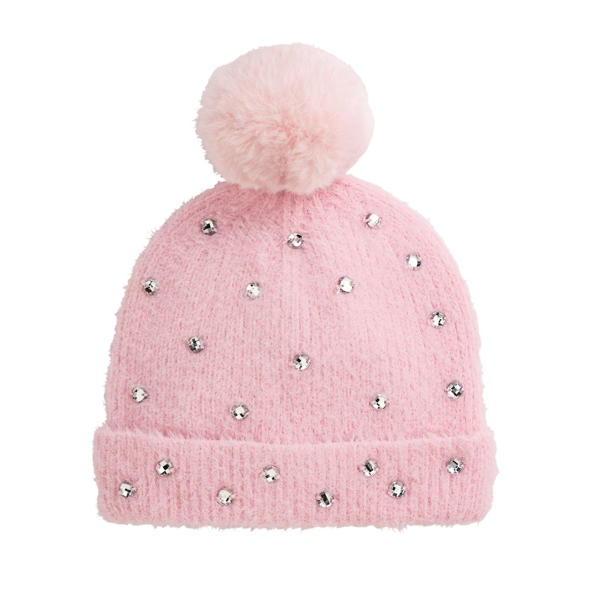 Glitzy Rhinestone Beanie