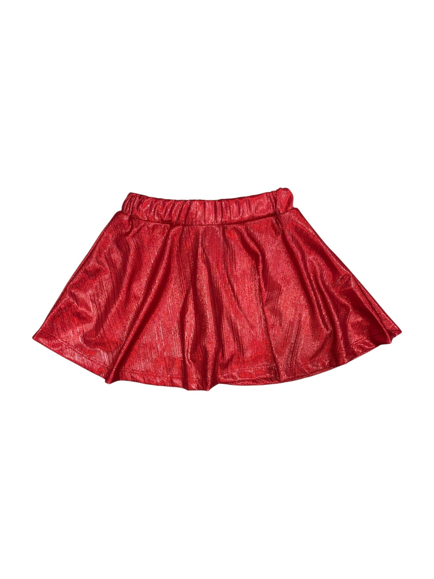 Blakely Skort- Red Sparkle