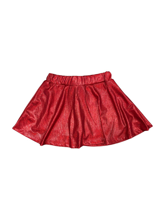 Blakely Skort- Red Sparkle
