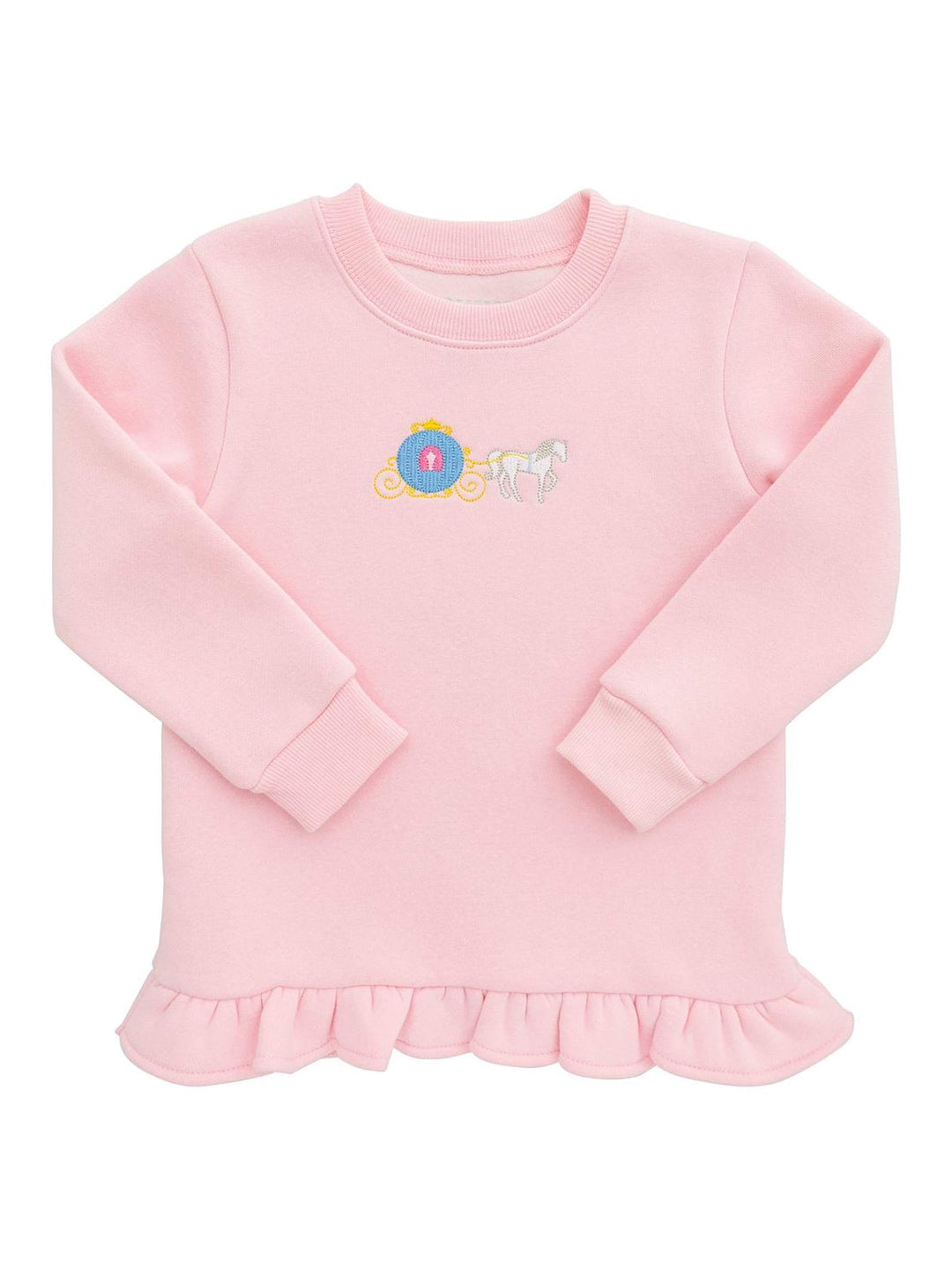Princess Carriage Embroidered Sweatshirt