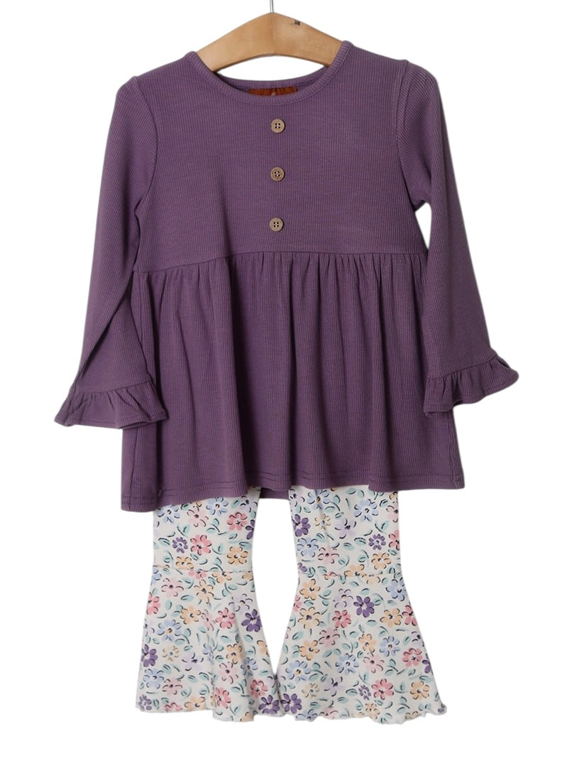 Meadow Floral Bell Bottom Set