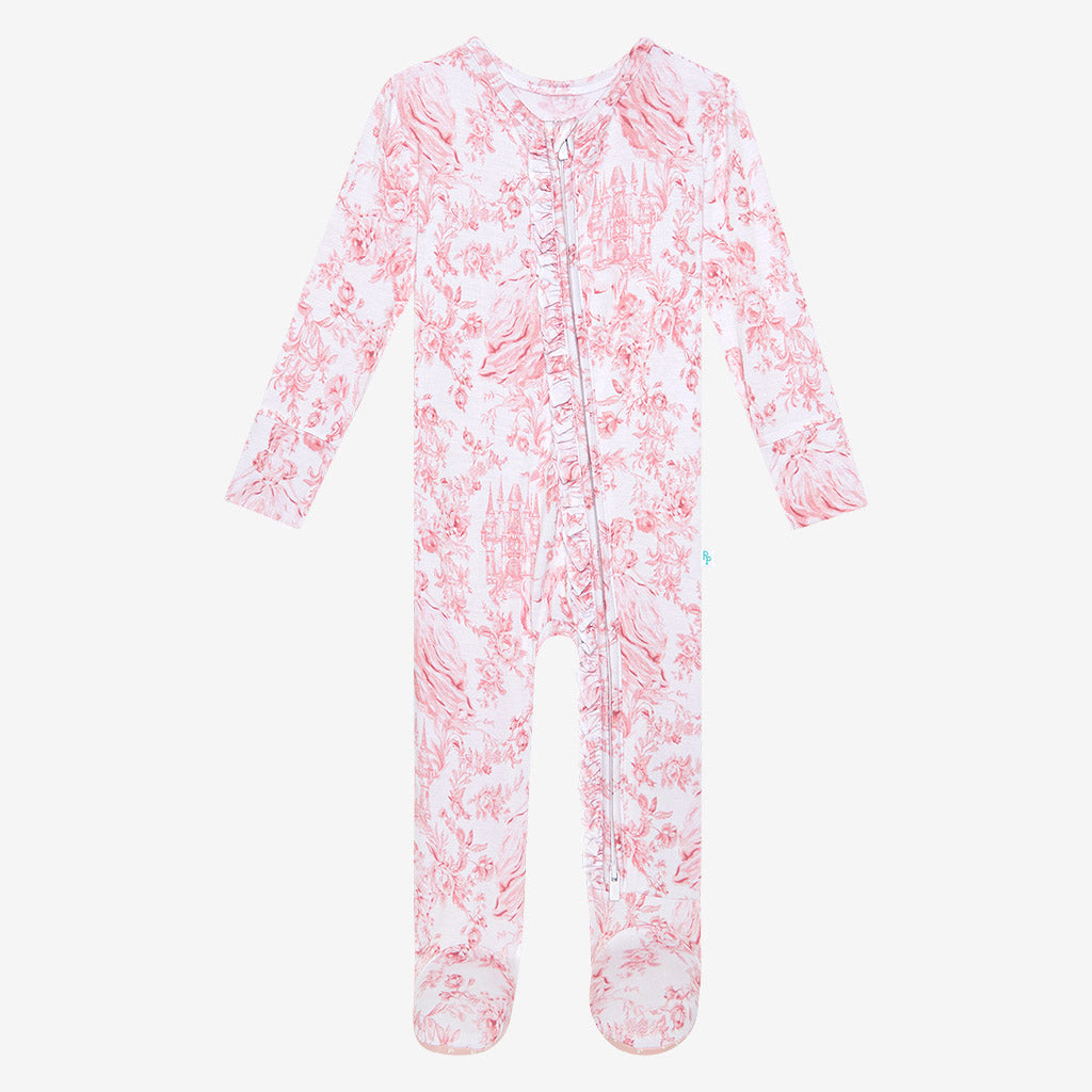 Antionette Ruffled Footie