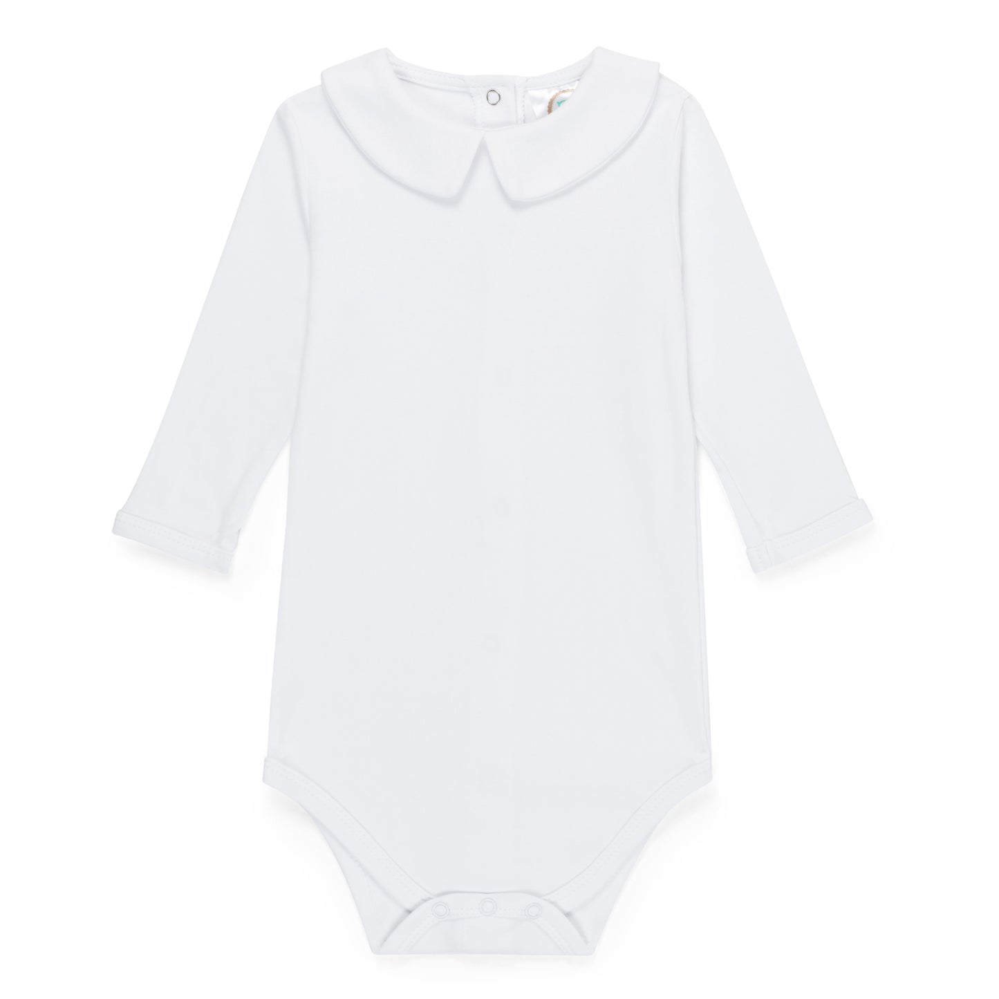 Peter Pan Collar White Onesie