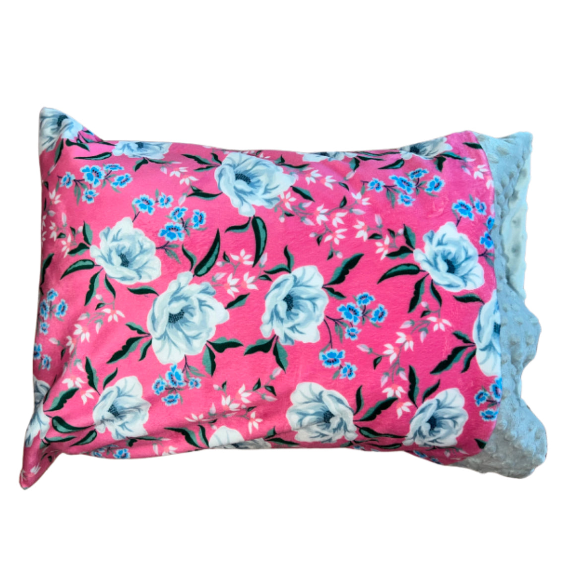 Floral Girl Minky Pillow