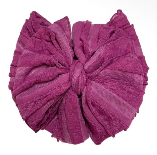 Berry Ruffled Headband
